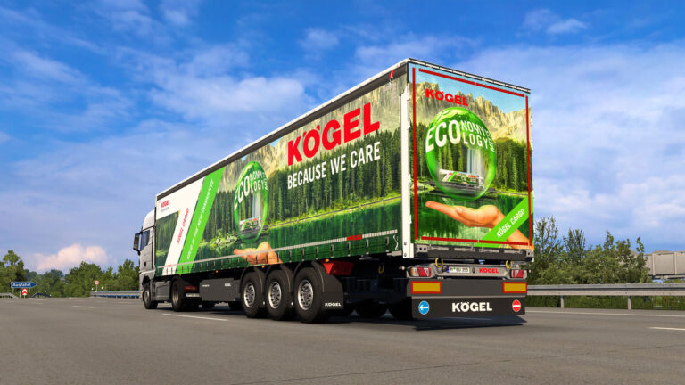 Euro Truck Simulator 2 – Kögel Trailer Pack DLC released