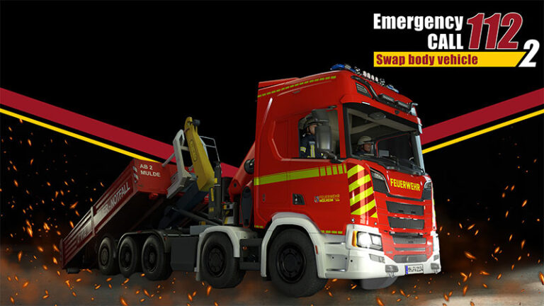 The Swap Body Vehicle DLC for Emergency Call 112 – The Fire Fighting Simulation 2 has been released