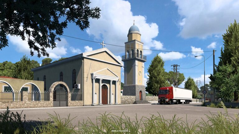 ETS 2 – Churches and Shrines of Greece DLC 