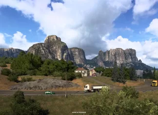 Stunning Nature Screenshots from the ETS 2 Greece DLC