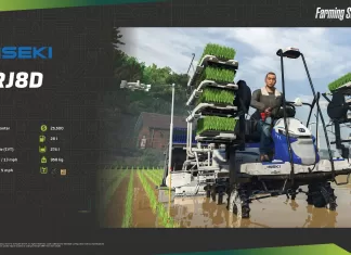 Farming Simulator 25 – Fact Sheet #5 – ISEKI’s Rice Harvester and Rice Planter…