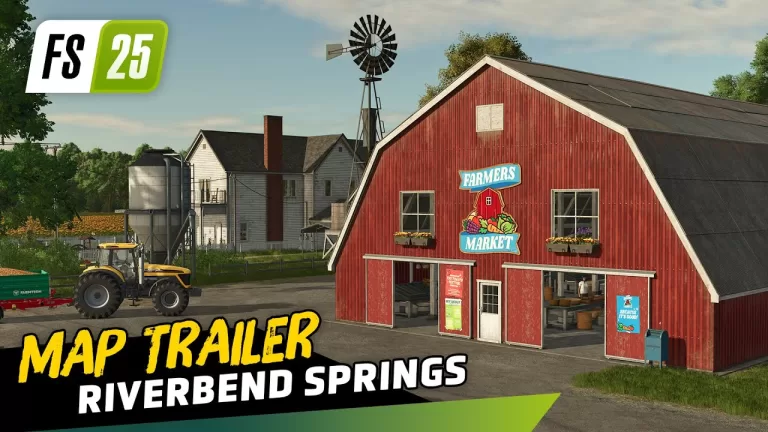 Farming Simulator 25 – Riverbend Springs Map Trailer from GIANTS Software