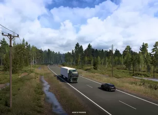 ETS 2 – Nordic Horizons DLC – Scandinavian forests