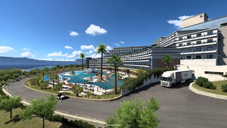 ETS 2 Greece DLC – Hotel Resorts and BIG in Greece