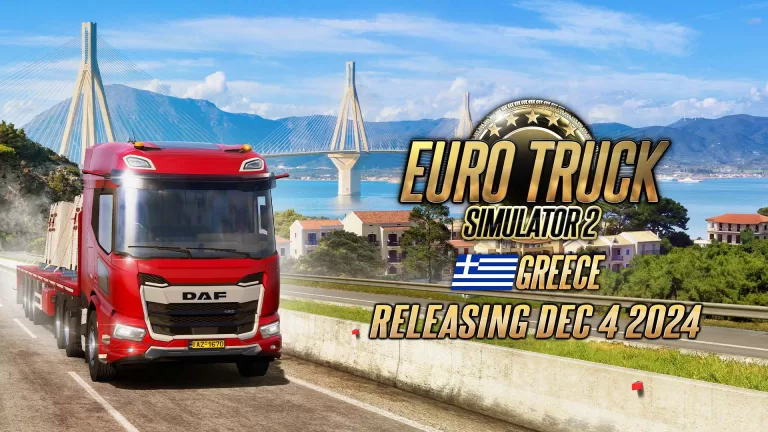 ETS 2 Greece DLC will be releasing on December 4th 2024 + Video Trailer