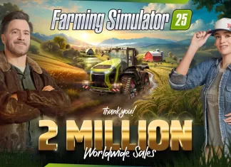 Farming Simulator 25 has sold more than 2 million copies worldwide!