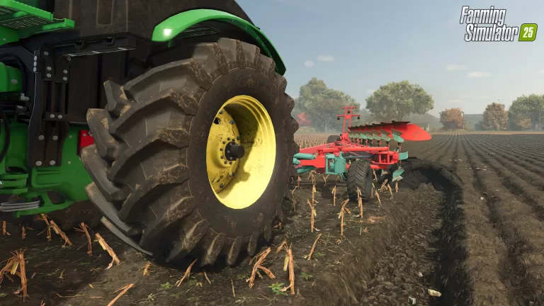 Farming Simulator 25 – Previews; Realistic Ground Deformation