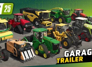 Machines of Farming Simulator 25 – Garage Trailer
