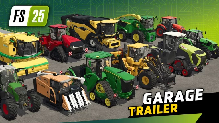 Machines of Farming Simulator 25 – Garage Trailer